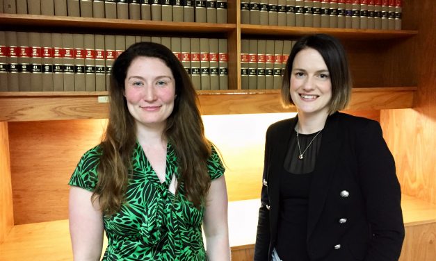 First female partners at Davis Faulkner Lawyers