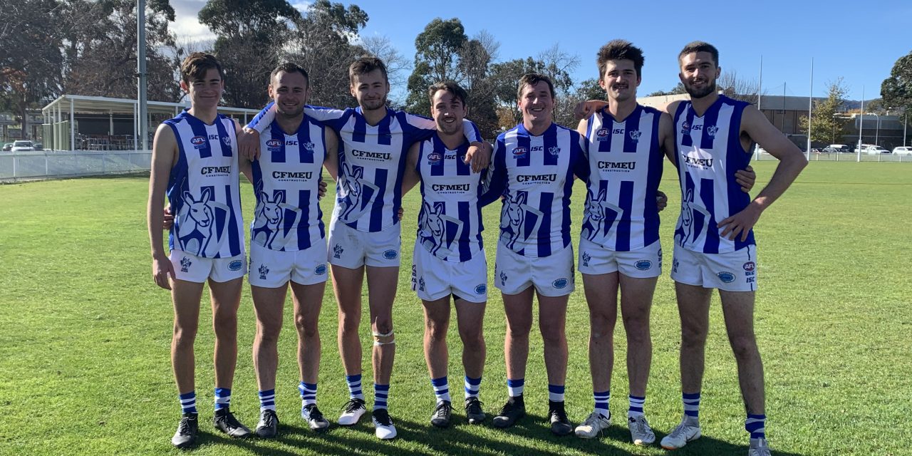 Roos demolish the Tricolours, as Eagles go down in tough loss to ANU